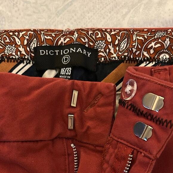 Rust colored pants - Picture 7 of 8